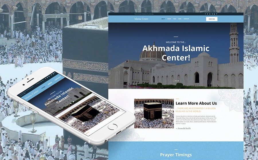 akhmada islamic template for blogging